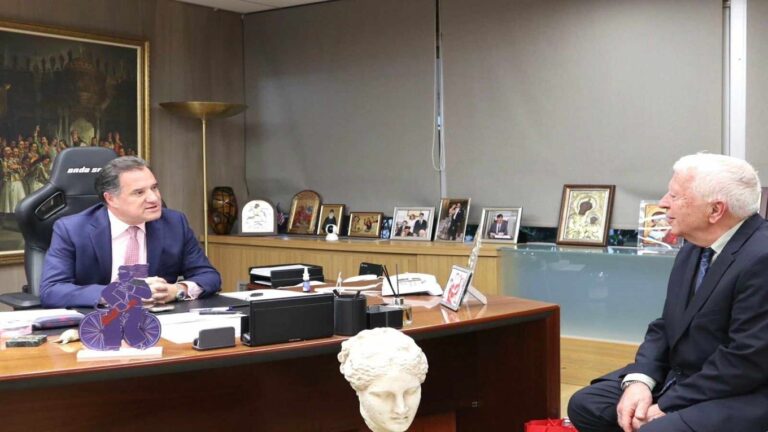 image Συνάντηση Περιφερειάρχη Βορείου Αιγαίου με τον Υπουργό Εργασίας και Κοινωνικής Ασφάλισης κ. Άδωνη Γεωργιάδη