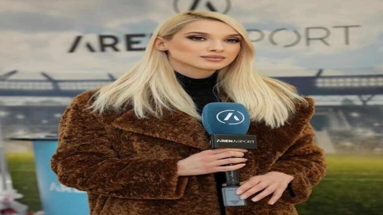 image Κριστίνα Τόμιτς: Η καλλονή ρεπόρτερ από τη Σερβία που έκλεψε την παράσταση στο Μακάμπι-Παναθηναϊκός – Φωτογραφίες