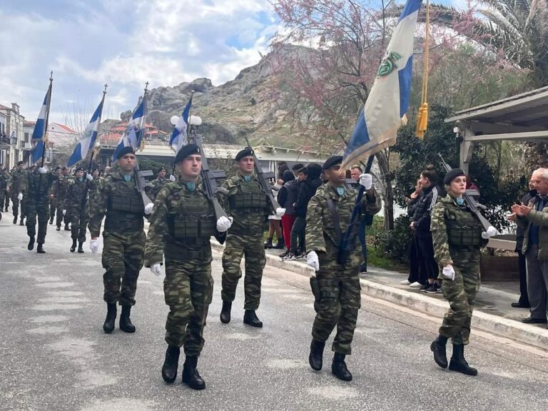 image Λήμνος : Με υπερηφάνεια οι εκδηλώσεις εορτασμού για την Εθνική επέτειο της 25ης Μαρτίου.(φωτο)
