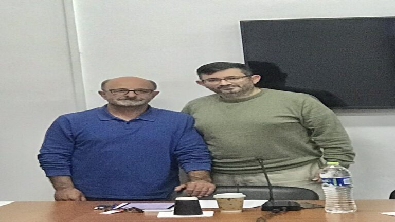 image Πρόεδρος της Καλλιθέας κος Κυριαζής Παλαιολόγος στην  Παλλημνιακή Επιτροπή του Παλλημνιακού Ταμείου.