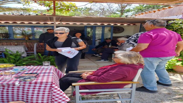 image H Αγλαΐα Κυρίτση, σε Λήμνο και Άγιο Ευστράτιο.(φωτο)