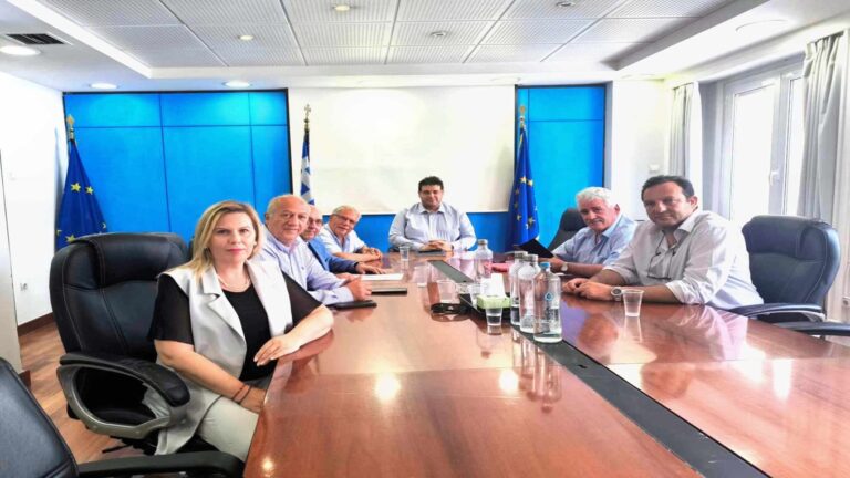 image Με Θεόδωρο Λιβάνιο και Κωνσταντίνο Κυρανάκη συναντήθηκε η Δήμαρχος Λήμνου.