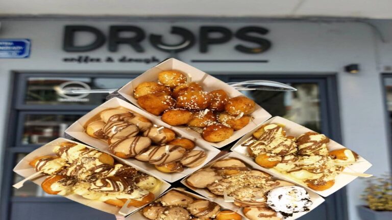 image Drops!Εδώ θα βρεις λουκουμάδες σε απίστευτους συνδυασμούς! Στην πλατεία Ελ. Βενιζέλου(ΚΤΕΛ)