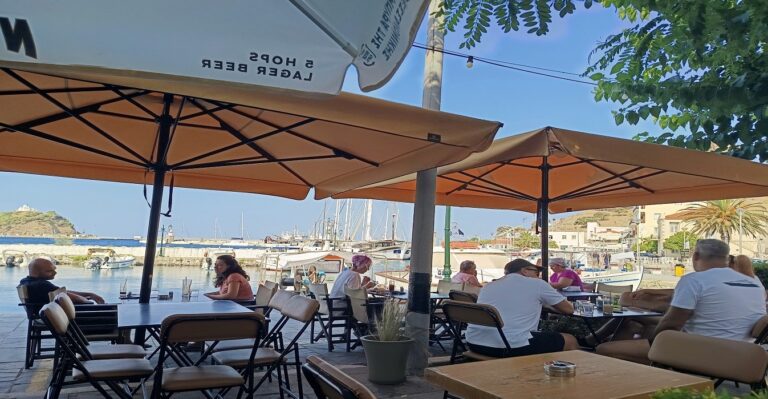 image DALI coffee•brunch•cocktail!Καλοκαιρινή απόλαυση στο λιμάνι της Μύρινας!