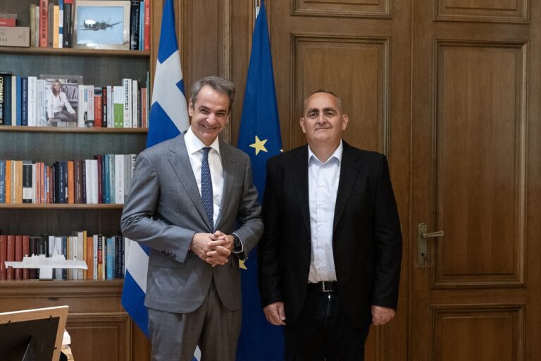 image Συνάντηση του Κ. Μητσοτάκη με τον Φρ. Μπελέρη στο Μέγαρο Μαξίμου – Τι συζήτησαν