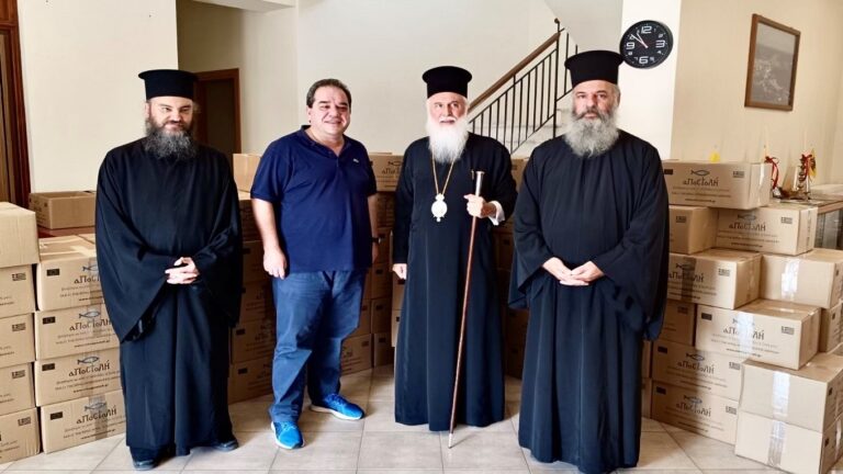image Η  «ΑΠΟΣΤΟΛΗ» δίπλα σε 150 οικογένειες στην Λήμνο και στον  Άη Στράτη