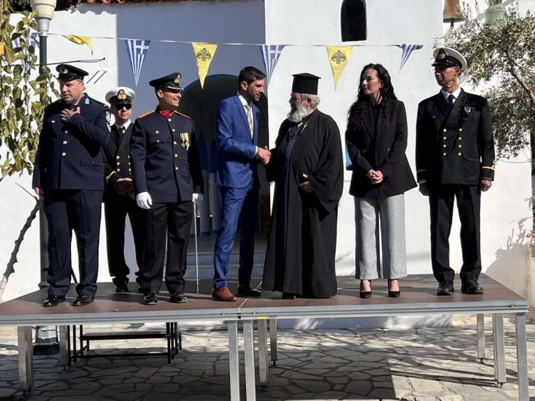 image 28η Οκτωβρίου: O Άγιος Ευστράτιος τίμησε την εθνική επέτειο.