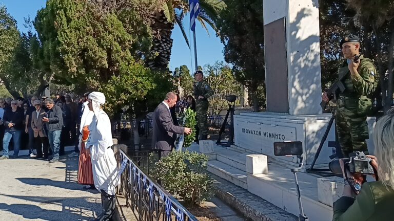 image 28η Οκτωβρίου: Δήλωση του Γ.Γ. Δημόσιας περιουσίας  Αθ. Τσιούρα για την Eθνική εορτή και την επισκεψή του στην Λήμνο(Βίντεο)