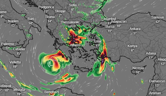 image Καιρός: Αίθριος σήμερα, βροχές και καταιγίδες από αύριο. Βροχές και στην Λήμνο το Σαβκο.