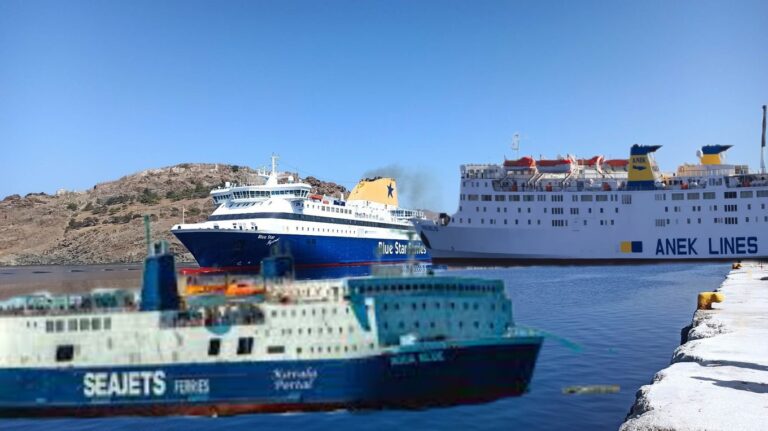 image Συγκρίναμε AQUA BLUE, PREVELIS και BLUE STAR MYCONOS. Ξεχωρίζουν οι 223 καμπίνες του……