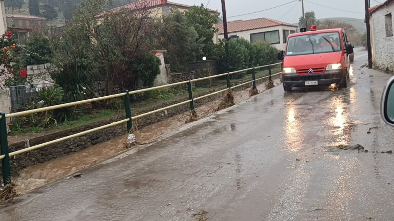 image Λήμνος-Κακοκαιρία BORA: Κυριακή 1 Δεκεμβρίου……Αυτή είναι η κατάσταση στον Κοντιά, με συνεχή βροχόπτωση.(Βίντεο +φωτο).)