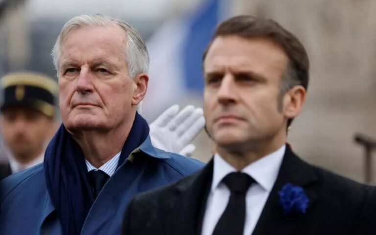 image Γαλλία: Στο Ελιζέ ο Μπαρνιέ για να υποβάλει την παραίτησή του στον Μακρόν