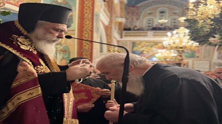 image Αρχιμανδρίτης του Οικουμενικού Θρόνου ο Αρχιμ. Γεράσιμος Πετρολέκας. Είχε διατελέσει Πρωτοσύγκελλος της Μητροπόλης Λήμνου.