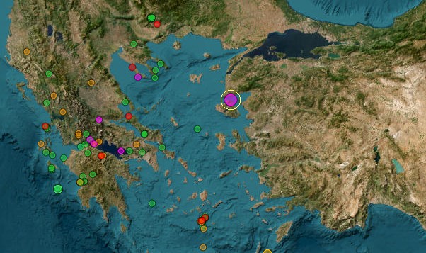 image Συμβαίνει τώρα: Σεισμός 5 ρίχτερ βορειοανατολικά του Μολύβου. .