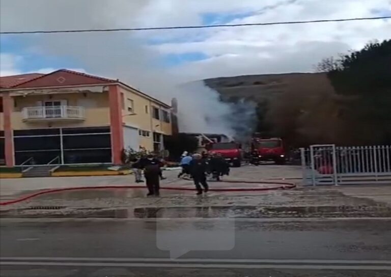 image Η ανακοίνωση της Πυροσβεστικης ΥΠ.  Λήμνου για την φωτιά στην αντιπροσωπεία αυτοκινήτων.