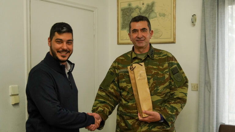 image Εθιμοτυπική συνάντηση του Επάρχου Π.Ε. Λήμνου με το νέο Διοικητή της 88 Σ.ΔΙ