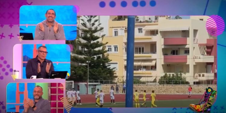 image Χίος: Διακοπή αγώνα….Έστειλε την μπάλα σε μπαλκόνι και την πέταξαν πίσω.(Ραδιο Αρβύλα)