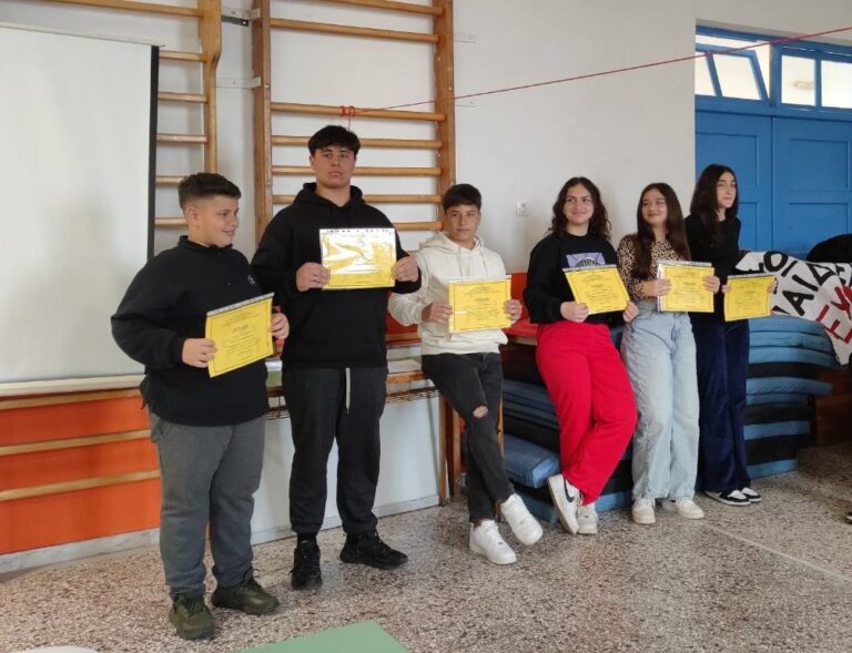 image Γυμνασίου Λιβαδοχωρίου : Μια ξεχωριστή μέρα γεμάτη μετάλλια για την ομάδα στίβου