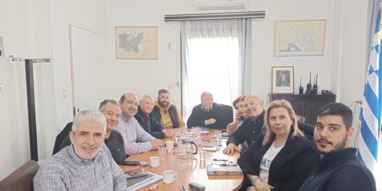 image Επίσκεψη Περιφερειάρχη Κωνσταντίνου Μουτζούρη στην Λήμνο.