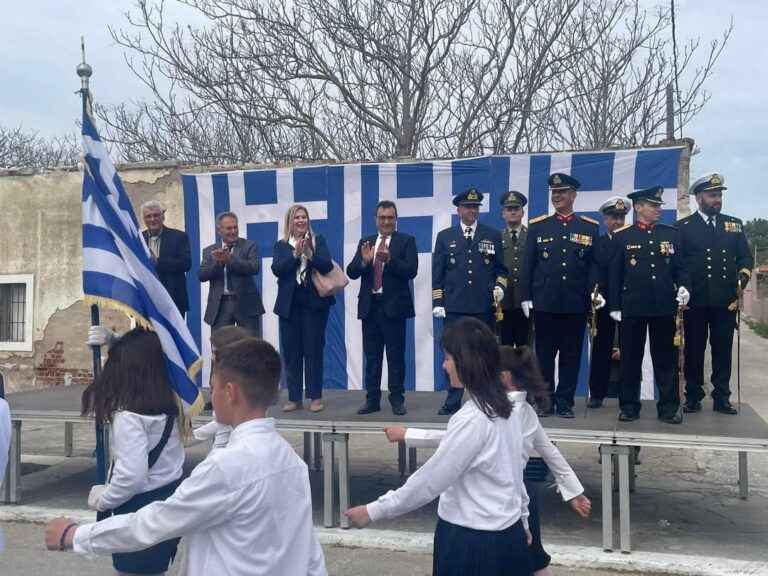 image 25η Μαρτίου: Στο Μούδρο η Δήμαρχος Λήμνου για τον εορτασμό της Εθνικής επετείου. Τι Δήλωσε.(Βιντεο+φωτο)