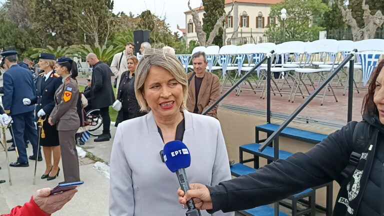 image Λήμνος-25η Μαρτίου:Δηλώσεις της Γ. Γ. Ισότητας και Ανθρωπίνων Δικαιωμάτων, Κατερίνα Πατσογιάννη.(Βίντεο)