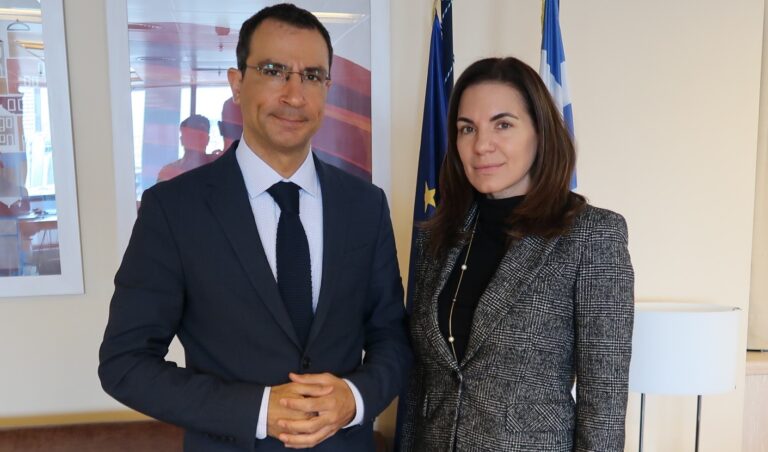 image Ο τουρισμός στο επίκεντρο της συνάντησης του Ιάσονα Πιπίνη με την Όλγα Κεφαλογιάννη