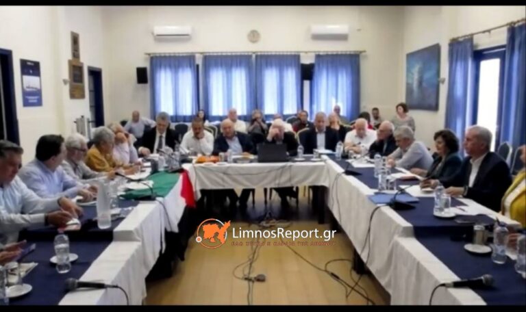 image Περιφερειακό Συμβούλιο-Οινούσσες: H Λαϊκή Συσπείρωση “σήκωσε” σημαία της Παλαιστίνης.