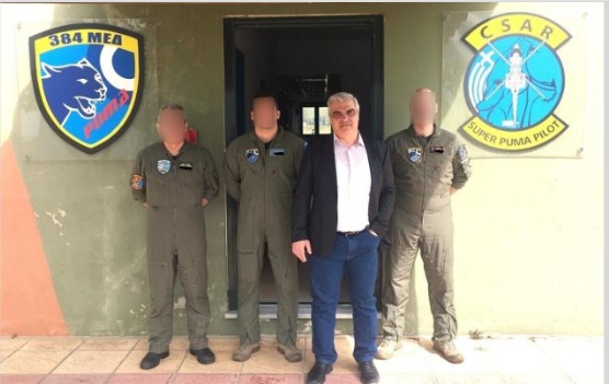 image O Διοικητής  του Νοσοκομείου Λήμνου   ΣΤΗΝ 130 ΣΜ