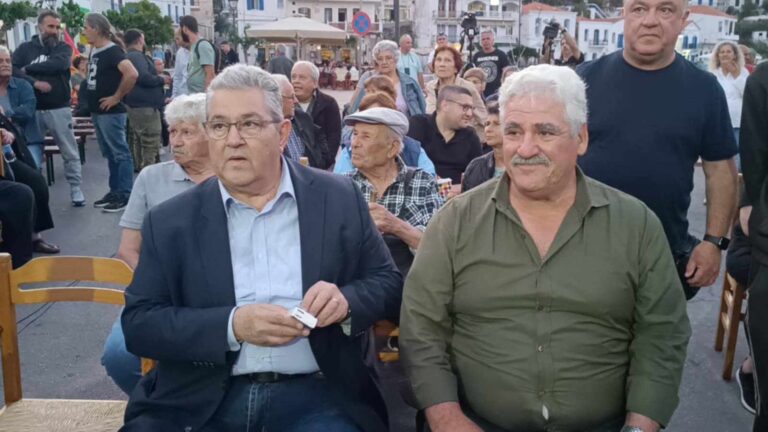 image Στην Ικαρία για δεύτερη μέρα ο Δ. Κουτσούμπας