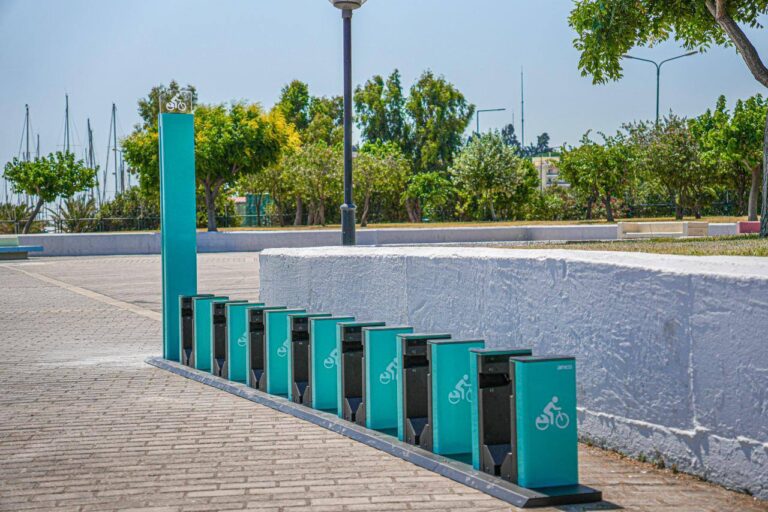 image Σταθμοί ηλεκτρικών ποδηλάτων στο δήμο Μυτιλήνης