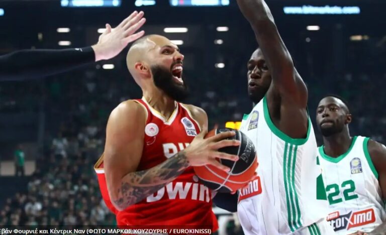 image Παναθηναϊκός – Ολυμπιακός: Κρίσιμο game 3 στο ΟΑΚΑ, μετά την επεισοδιακή διακοπή των τελικών της GBL