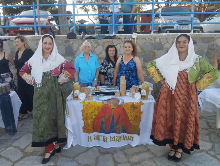 image Lemnos Philema 2025, o Πολιτιστικός Σύλλογος Λιβαδοχωριτών μαγείρεψε “Ψεφτοπετνός με τα φλωμάρια” !