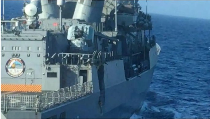 image Το ιστορικό της θρυλικής «επακούμβησης» της φρεγάτας «Λήμνος» με την τουρκική «Kemal Reis» στα ανοικτά του Καστελόριζου