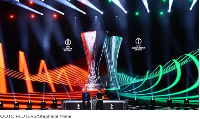 image Με Ρόμα και Φέγενορντ ο Παναθηναϊκός, κόντρα σε Λιλ και Μπέτις ο ΠΑΟΚ στο Europa League – H ΑΕΚ αντιμέτωπη με Φιορεντίνα και Σαμσουνσπόρ στο Conference League