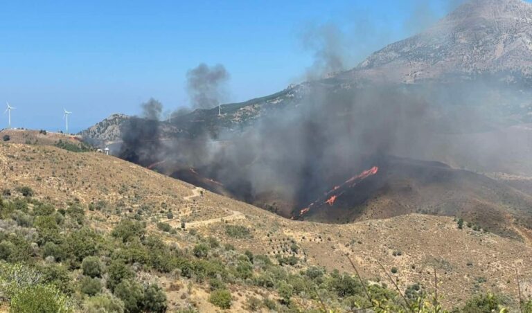image Μεγάλη πυρκαγιά σε εξέλιξη στη Βόρεια Χίο