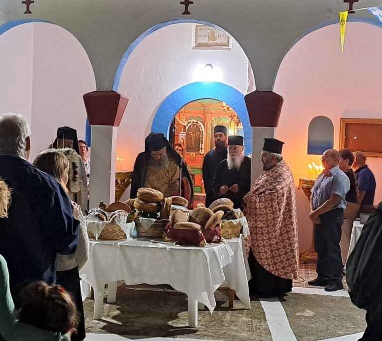 image Πανηγυρικός Εσπερινός στην Αγία Σοφία στην Λήμνο.