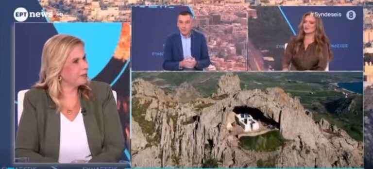 image Η Δήμαρχος Λήμνου Ελεονώρα Γεώργα στην  εκπομπή «Συνδέσεις» του ERTnews.