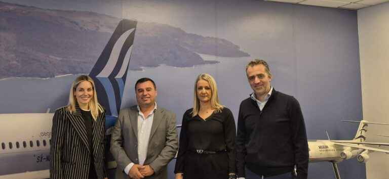 image Συνάντηση Ένωσης Ξενοδόχων Λήμνου με εκπροσώπους της Aegean