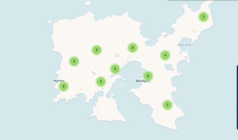 image Πόσα καταφύγια έχει η Ελλάδα για την προστασία του άμαχου πληθυσμού – Δείτε χάρτη της Λήμνου