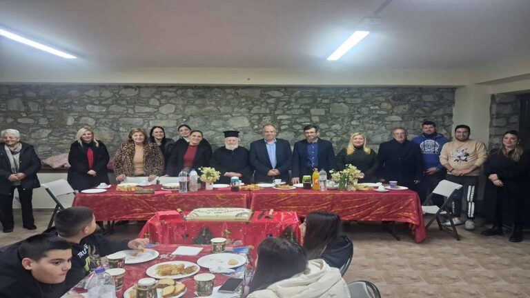 image Κοπή  βασιλόπιτας του Πολιτιστικού συλλόγου Θάνους