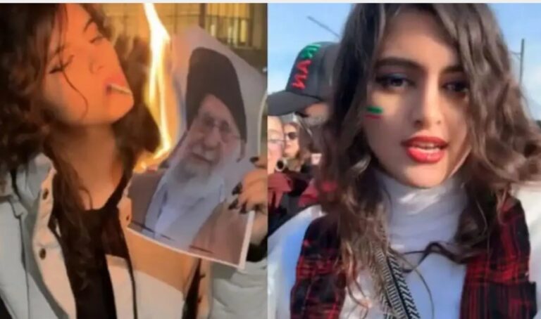 image Viral ξανά η Ιρανή που άναψε τσιγάρο με φωτογραφία του Χαμενεΐ: «Στο είπα ότι θα χορέψουμε πάνω στον τάφο σου»