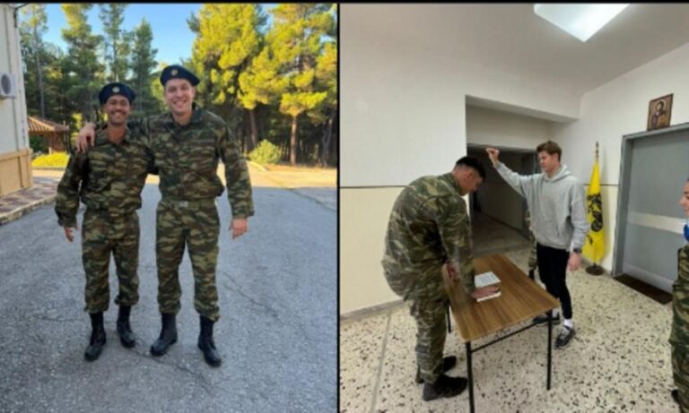 image Ολυμπιακός: «Περιμένουμε φωτογραφία από τη στρατιωτική θητεία του Δημήτρη Γιαννακόπουλου»