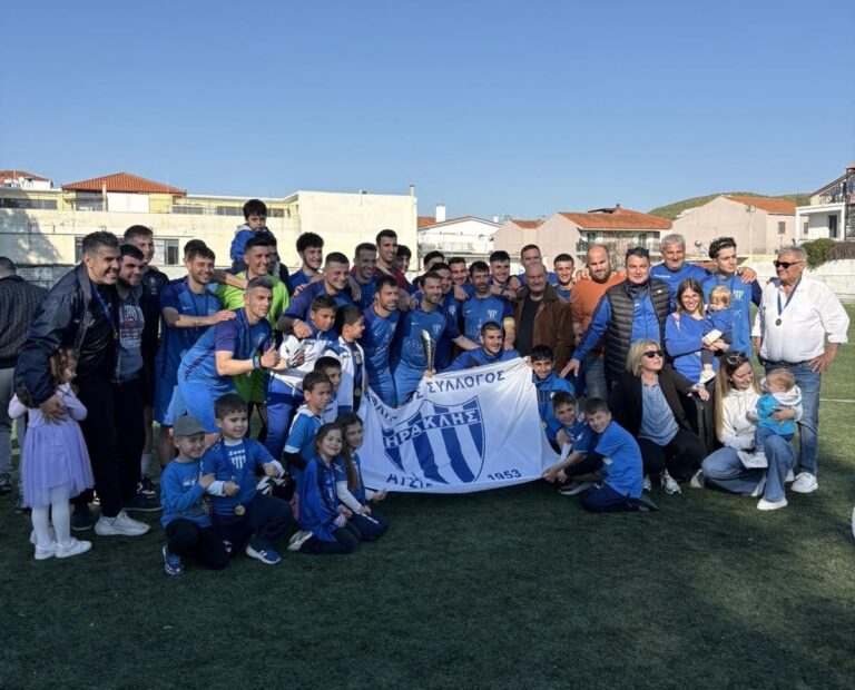 image Ηρακλής Ατσικής: Ανατροπή, ψυχή και Κυπελλούχος  Λήμνου 2026
