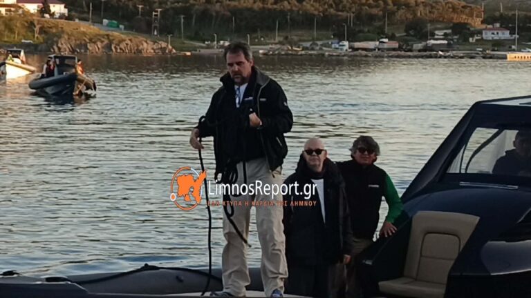 image Λήμνος: Η εντυπωσιακή άφιξη του Νικόλαου Ντε Γκρες στη Μύρινα(Βίντεο+φωτο)