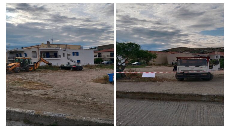 image Εργασίες Καθαρισμού και Διαμόρφωσης στον χώρο στάθμευσης Ανδρωνίου