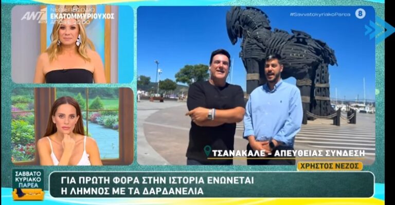image Ο Χρήστος Νέζος ανέδειξε τη Λήμνο και το ιστορικό δρομολόγιο Τσανάκαλε – Μύρινα.(Βίντεο)