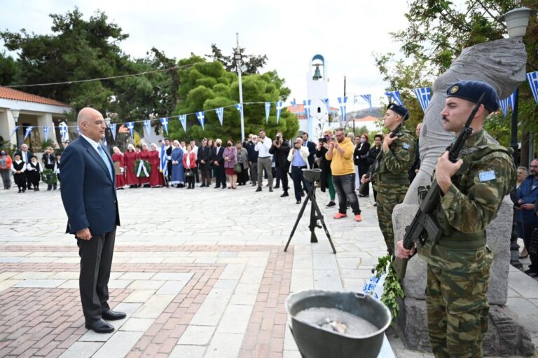 image Στον Άγιο Ευστράτιο ο Νίκος Δένδιας για την επέτειο Απελευθέρωσης – Εκπρόσωπος της Κυβέρνησης στις εκδηλώσεις της 18ης Οκτωβρίου