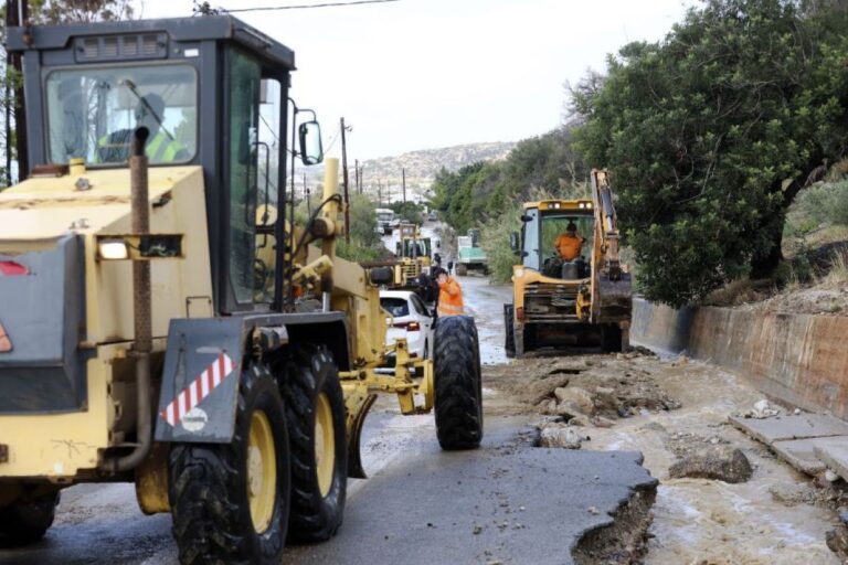 image Σαρωτικό το πέρασμα της κακοκαιρίας στην Κρήτη: Κατολισθήσεις, πλημμύρες και απεγκλωβισμοί